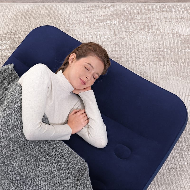 Bestway Air Mattress Twin 11" with Builtin Foot Pump Bed Bath